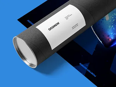 Gosmow - A poster series 3d art art direction cinema4d color design gradient octane poster render type typography