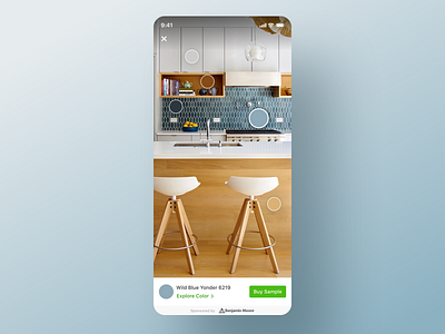 Houzz iOS App - Color Picker button colors palette design drawer home photo houzz houzz design team ios ios app iphone lightbox mobile app modal paint colors photo page product design selected ui ux