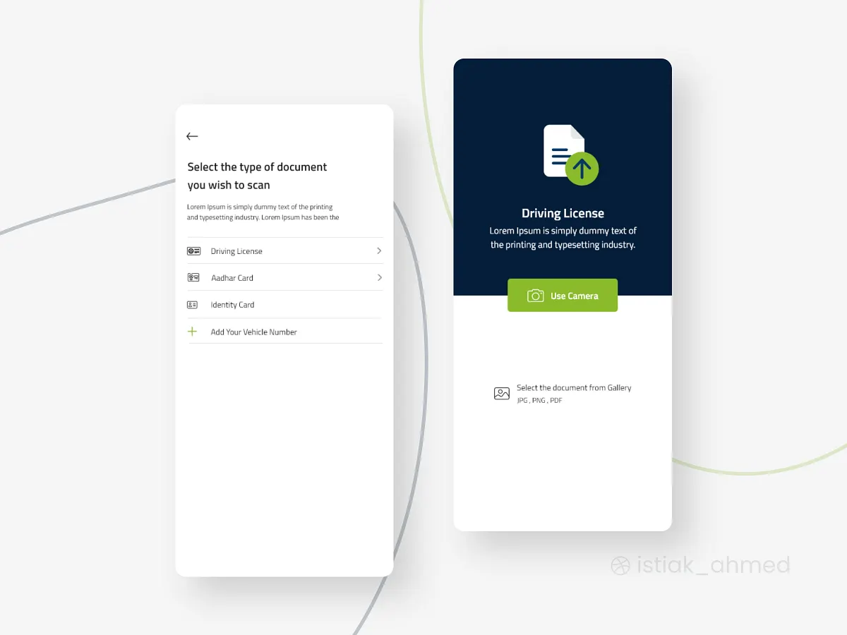 File Upload UI designs, themes, templates and downloadable graphic ...