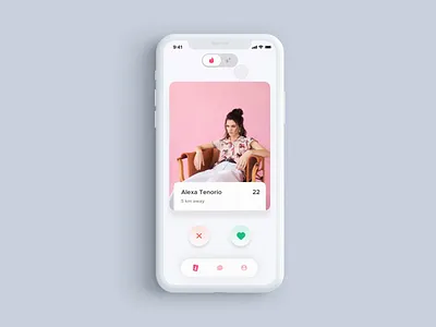 Basic Interaction 2020 trend animation app design dribbble dribbble best shot flat minimal mobile app design mobile ui redesign redesign concept tinder ui user experience user interface user interface design userinterface ux