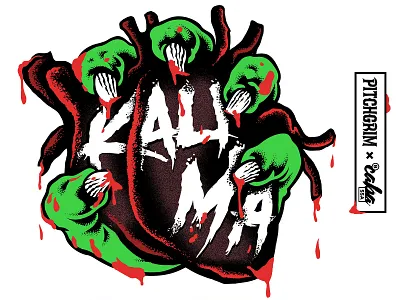 Pitchgrim Collab designer evil graphic graphic design heart illustration indiana jones pitchgrim