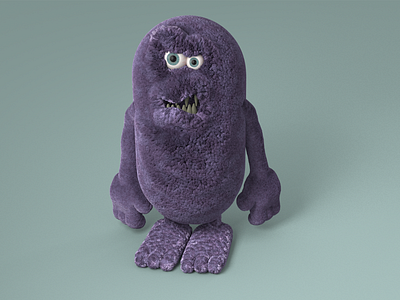 Mons Terry - 3D Character 3d 3d art 3d artist 3d character 3d character modeling art art direction art directors club artwork charachter design character character animation characterdesign cinema 4d monster