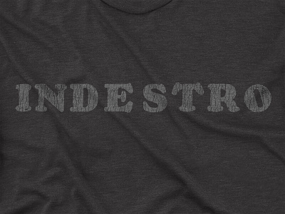 Indestro Vintage Logo - Circa 1927 branding design font grays logo tools typography vintage vintage logo weathered