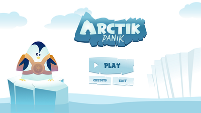 Arctik Panik gamejam ludumdare46 ui videogame