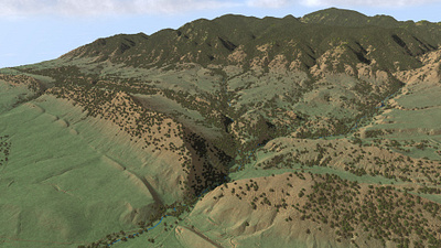 Black Bear Trail 3d cartography colorado conservation denver gis map maps parks