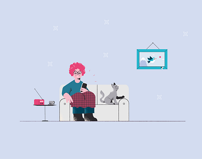 It's all about attention bug caring cat fly grandma radio sony radio sony smartphone warm