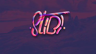 Caramel lettering mexico photoshop typography