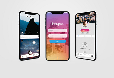 Instagram Redesign Concept concept design design designers dribbble instagram interaction redesign ui ux uxdesign