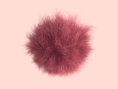 FLUFFINESS c4d cinema4d fluffy fur furry hair render