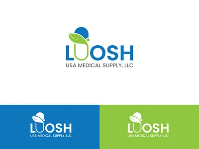 Medical Supply Company Logo adobe illustrator adobe ilustrator branding design graphic deisgn icon interior design logo logo design online farmer market logo organic brand logo