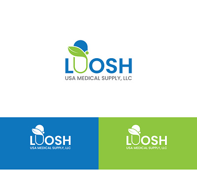 Medical Supply Company Logo adobe illustrator adobe ilustrator branding design graphic deisgn icon interior design logo logo design online farmer market logo organic brand logo