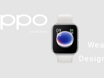 OPPO Watch Sliver(concept_design ) concept oppo practice