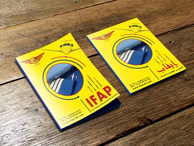 Book cover for aviation school book cover book design