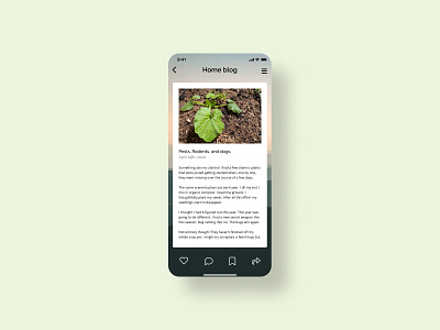 Blog Post dailyui