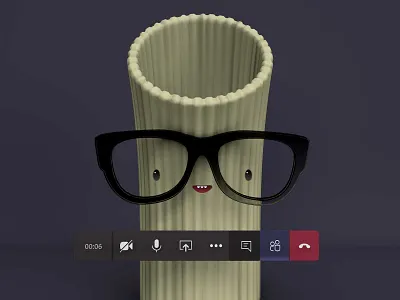 Noodle Head c4d character design cinema 4d microsoft teams