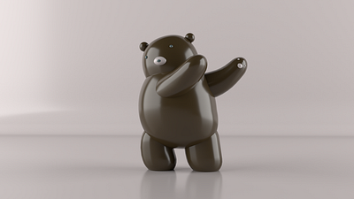 bear 3d design digital illustration illustration