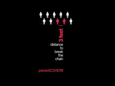 Prevent COVID19 covid 19 flat graphicdesign poster design