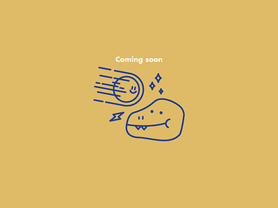 Screenfriends. branding branding agency branding design dinosaur guadalajara icon illustration meteorite mexico