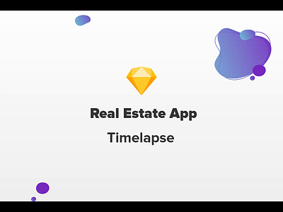 Real Estate UI | Timelapse mobile real estate sketch timelapse ui ui design