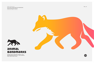 animal brandmark (fox) branding collection design download download for free free free download free icon free logo free mockup free psd freebie freebies mockup pawellpi premium