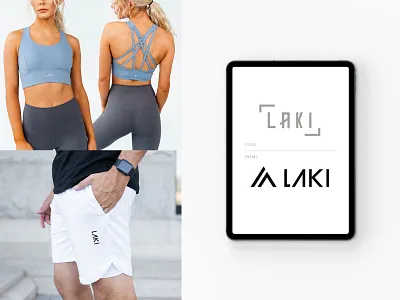 LAKI - Rebrand brand brand identity branding branding agency fitness fitness logo graphic design logo logo design logo designer logos