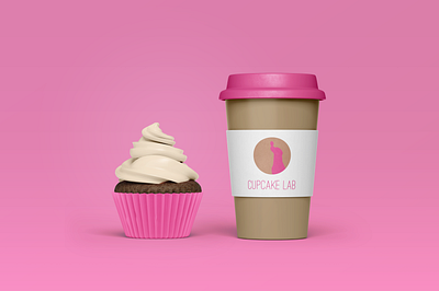 CUPCAKE LAB - Visual Identity adobe art branding clean design flat graphic design hardware illustration illustrator kids logo minimal typography vector website