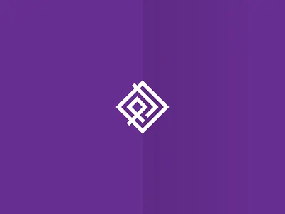 Purple Line Logo brand branding clothing brand clothing label design icon logo logo design logotype minimal product design type vector