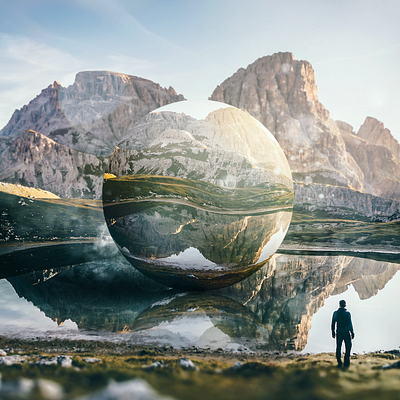 Sphere adobe photoshop concept art design digital art fantasy art graphic design illustration photocomposition photomanipulation surreal art