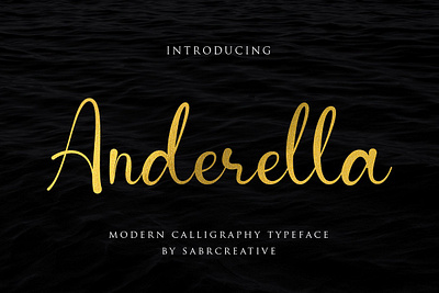 Free Anderella Script Font beautiful font brush brush font brush script calligraphy calligraphy font craft font hand drawn hand lettering handlettering handrawn handwriting handwriting font imperfect irregular modern brush natural natural handwriting script