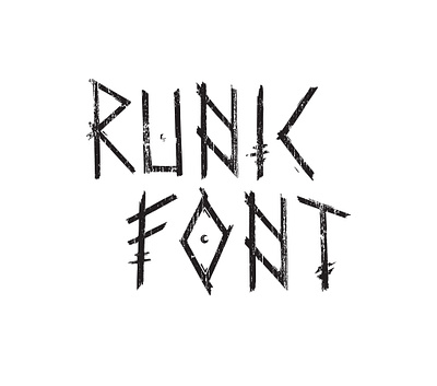 RUNIC FONT alphabet font font design font designer font family hand lettering handlettering letterforms lettering letters nordic pagan runes runic type type design typedesign typeface typography viking