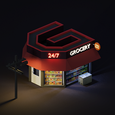 G Letter - 36 Days of Type 3d blender blender3d g g letter letter lettering letters typo