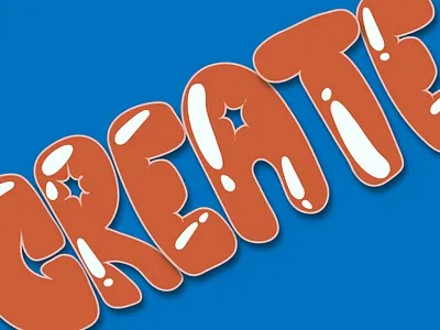 Create - every damn day adobe illustrator animation branding create customtype design designchallenge designinspiration illustration inspiration retro typography vector