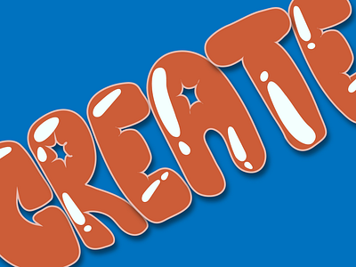 Create - every damn day adobe illustrator animation branding create customtype design designchallenge designinspiration illustration inspiration retro typography vector