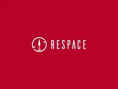 Respace Logo - Unused concept animation branding launch logo mark reusable rocket space symbol