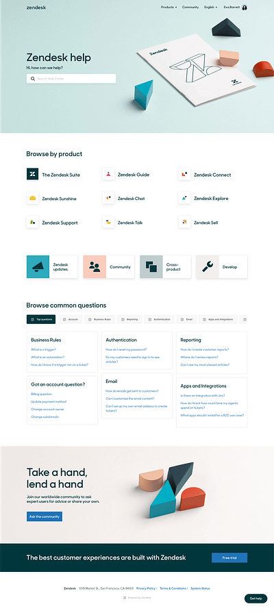 Zendesk Help Center book help center instructions manual photo photography web webdesign website zendesk