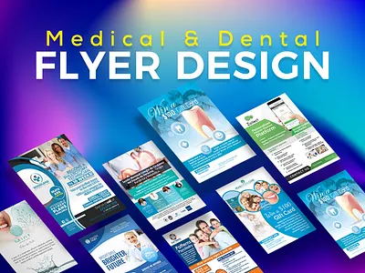 Medical & Dental FLYERS Bundle branding brochure brochure layout clean clinic clinic flyer dental dental care dentist dentistry dentists design doctor flyer design medical medical design medical flyer minimal patent patents