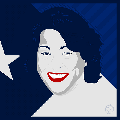 Sonia Sotomayor - Puerto Rican Legend adobe draw adobe fresco boricua caricature design illustration illustrator ipad portrait puerto rico vector