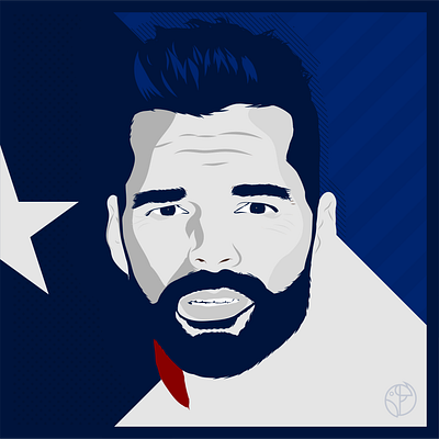 Ricky Martin - Puerto Rican Legend adobe draw adobe fresco boricua illustration illustrator ipad pop pop star portrait puerto rico ricky martin vector