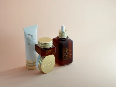 Estee Lauder cosmetics 3d 3d art 3d artist 3dmodel 3drender 4dcinema blender blender3d cgi design designer estee lauder illustration isometric low poly lowpoly model packing polygon render