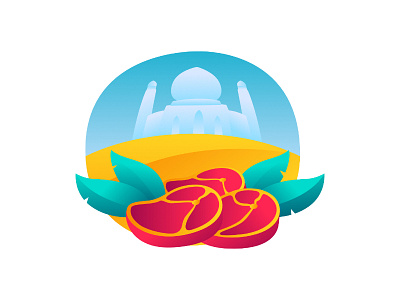 Qurban animation app design illustration illustrator ui vector