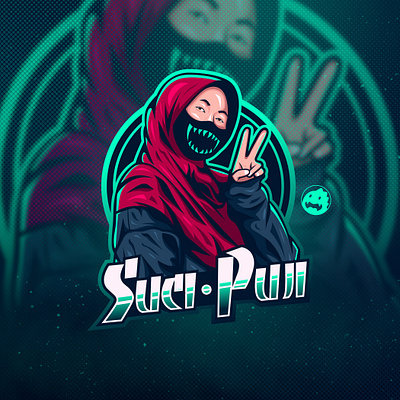 SUCI PUJI Portrait logo illustration illustrator logo logo design mascot mascot logo people people illustration portfolio portrait portrait illustration vector vector illustration vectorart