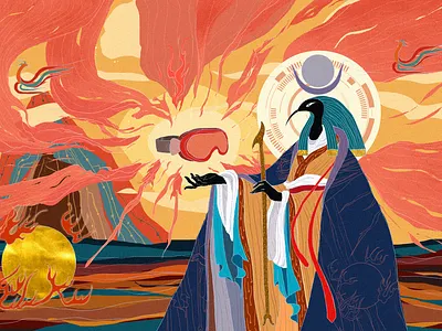 11 人物 创意 原创 手绘 插图 插画设计