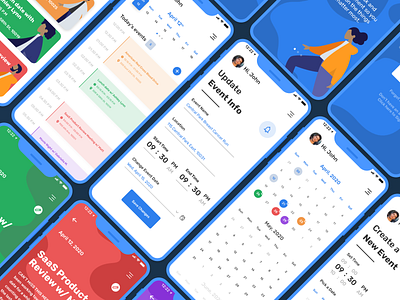 Eventify App UI Kit app app design calendar app design event app figma ios mobile mobile app design mobile design mobile ui ui ui design ui kit uikit uiux uiuxdesign uiuxdesigner ux ux design