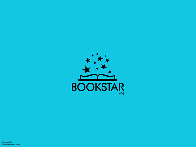 Bookstar.Me / Logo Design book books brand brand identity branding graphic design icon illustration library logo logo design logodesign publishing house reading