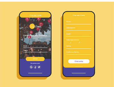 Ticket app art minimal typography ui uidesign ux