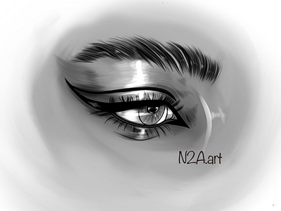 Eye applepensil art artgallery artlife arts artwork illustrate illustration illustrations illustrator n2a.art procreate sketch