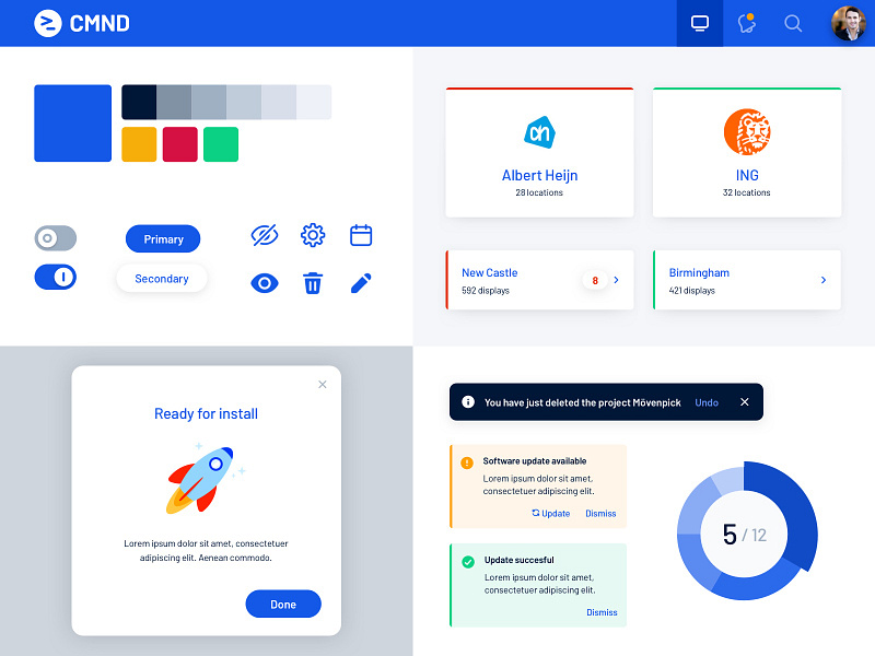 Style tile branding icons illustration style style tile ui visual identity visual style web design