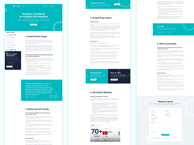 Pillar Page add branding clean clean ui content content design featured fixed form hubspot nav pillar promotion theme ui ux uiux