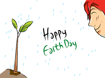 Welcome to the Earth :) earth nature nature art nature design nature illustration rain rainy tree trees