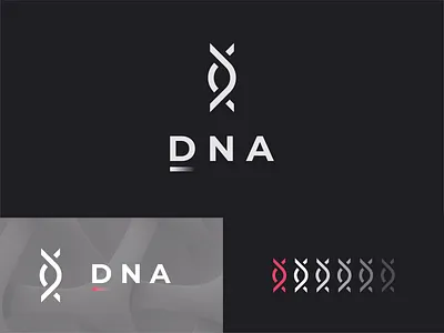 DNA Logo branding branding design branding designer clean design dna icon lettermark logo logo design logodesign logomark